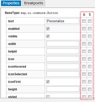 SAPUI5 Diagnostics Property Breakpoints
